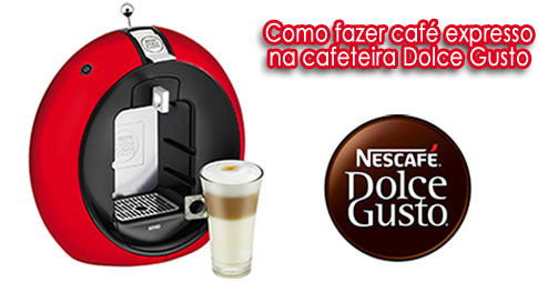 Como fazer café expresso na cafeteira Dolce Gusto